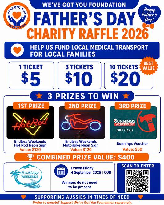 Fathers Day Raffle – Win 1 of 3 Prizes